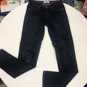 Paige dark denim jeans 24